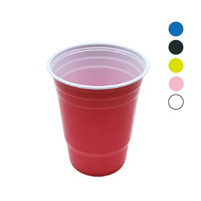 Tazzi tal-plastik bil-kulur solidu